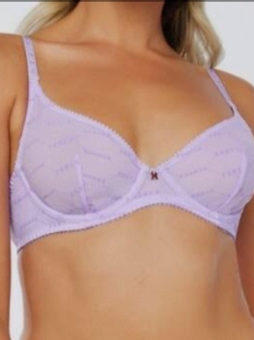 Savage X Fenty Lavender‎ Lace Underwire Bra
